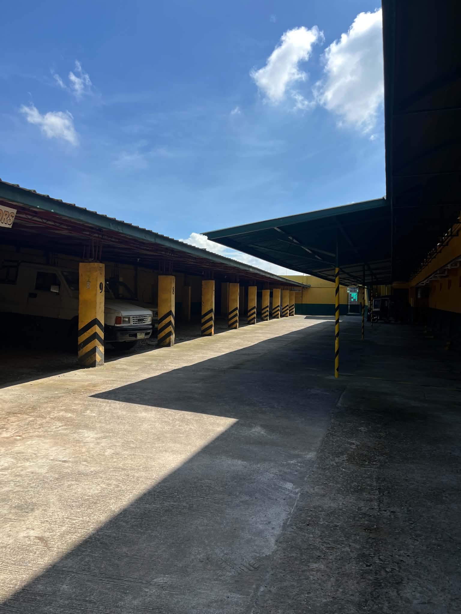 Covered Parking Area